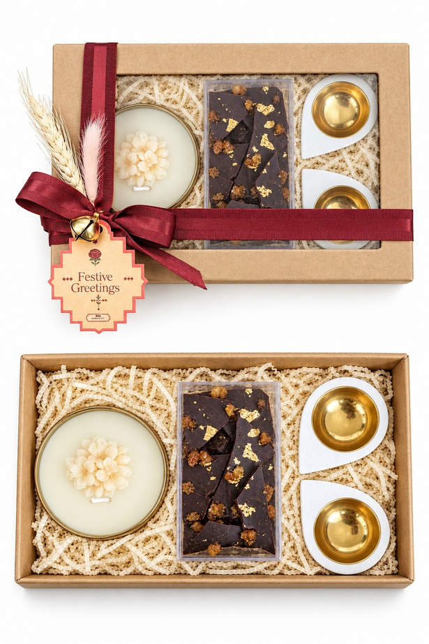 Candle & Chocolates gift set from MIA’s Diwali catalogue